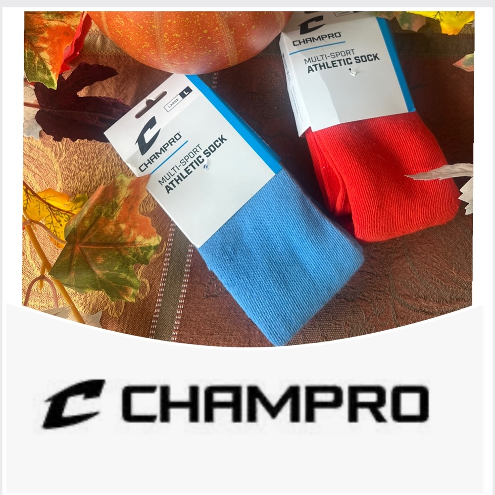 Champro Multi Unisex Long Sport Athletic Socks
